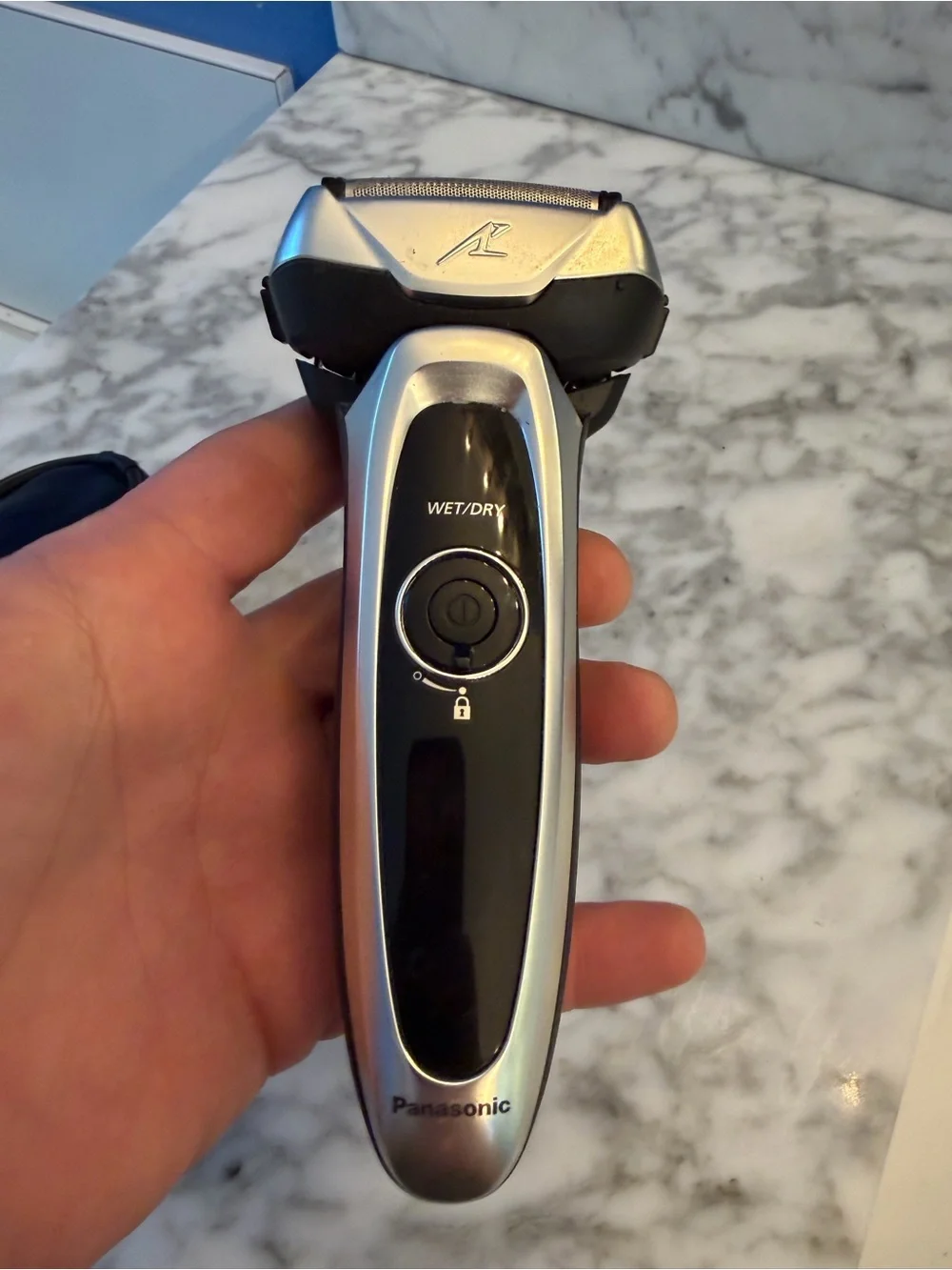 Panasonic Arc5 ES-LV65-S Wet/Dry Cordless Foil 5-Head Shaver Case Charger